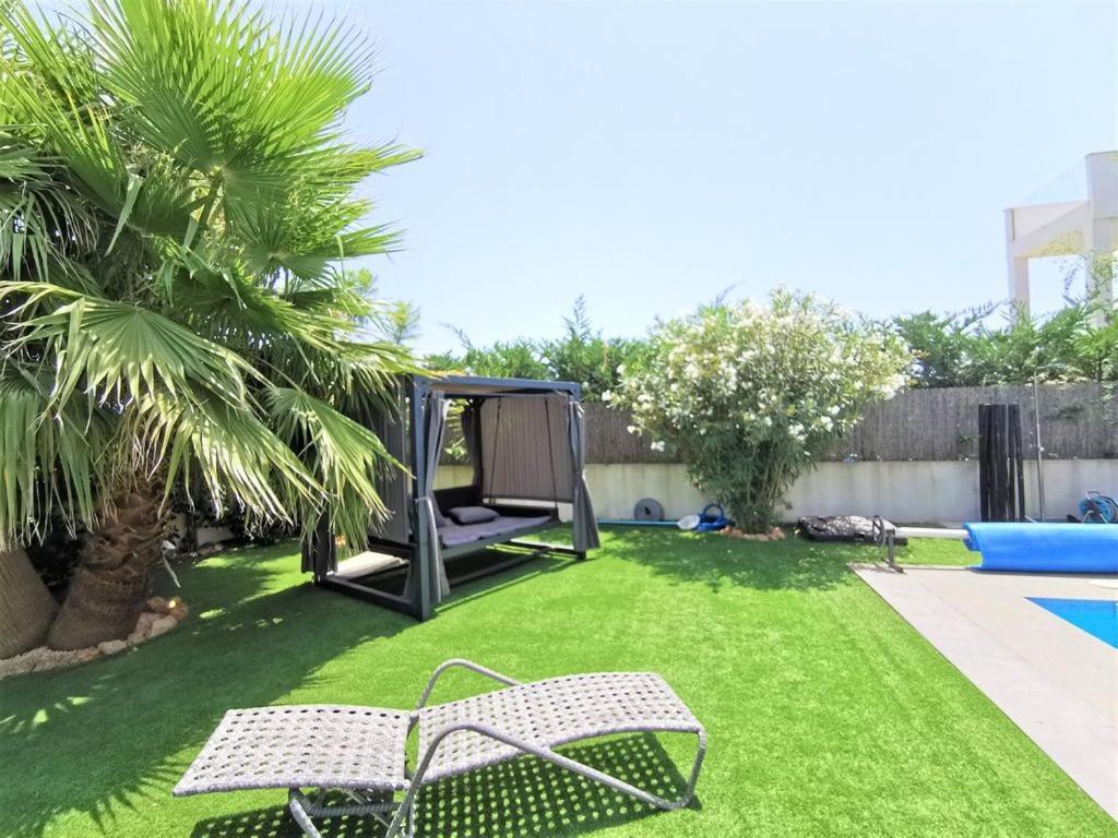 Villa 11 Oasis Del Mare, 5Min Strand, Wifi, Klima, Fussbodenheizung Sa Ràpita Kültér fotó