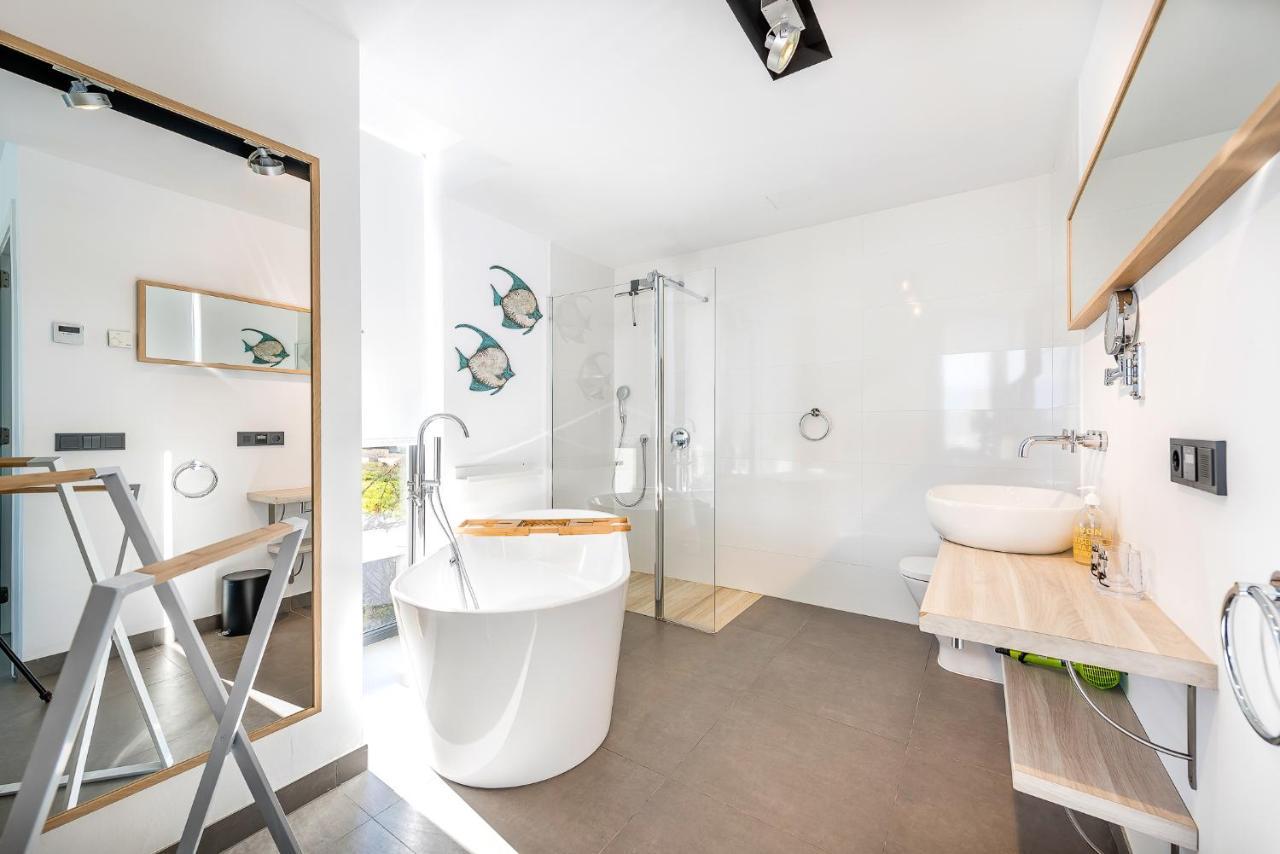 Villa 11 Oasis Del Mare, 5Min Strand, Wifi, Klima, Fussbodenheizung Sa Ràpita Kültér fotó