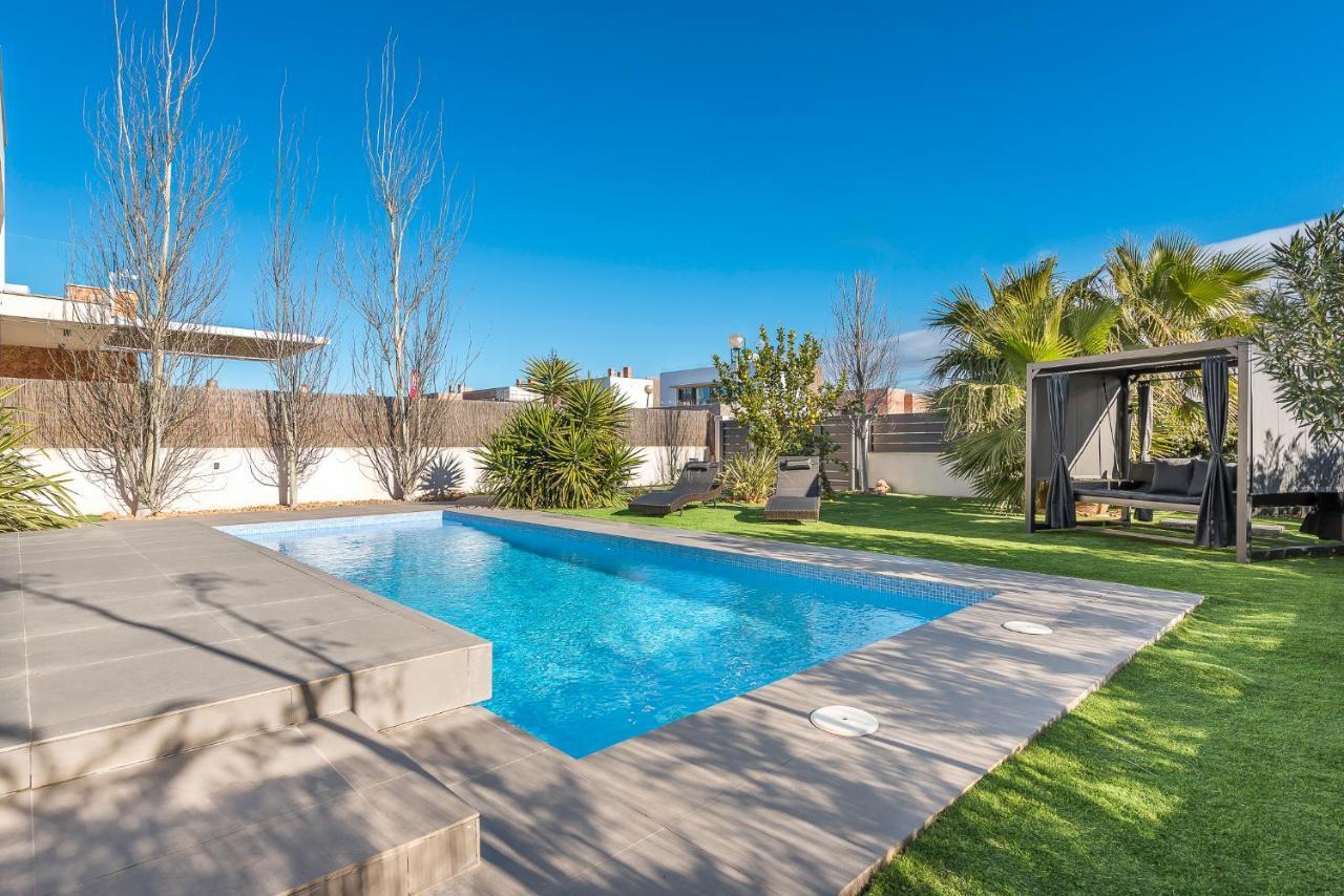 Villa 11 Oasis Del Mare, 5Min Strand, Wifi, Klima, Fussbodenheizung Sa Ràpita Kültér fotó